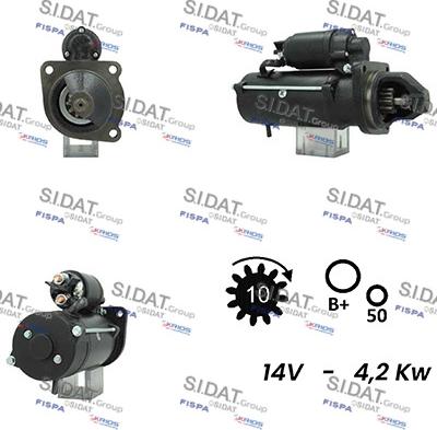 Sidat S12ML0301A2 - Starteris autospares.lv