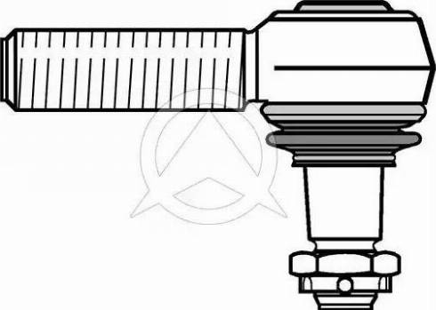 Sidem 500039 - Stūres šķērsstiepņa uzgalis www.autospares.lv