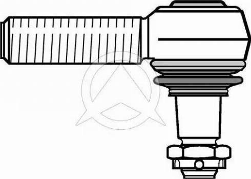 Sidem 50833 - Stūres šķērsstiepņa uzgalis www.autospares.lv