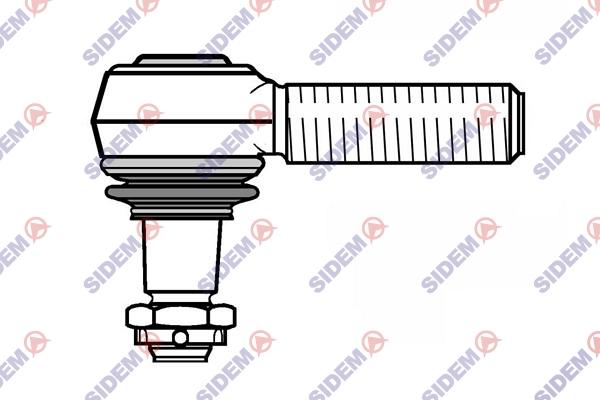 Sidem 6530 - Tie Rod End www.autospares.lv