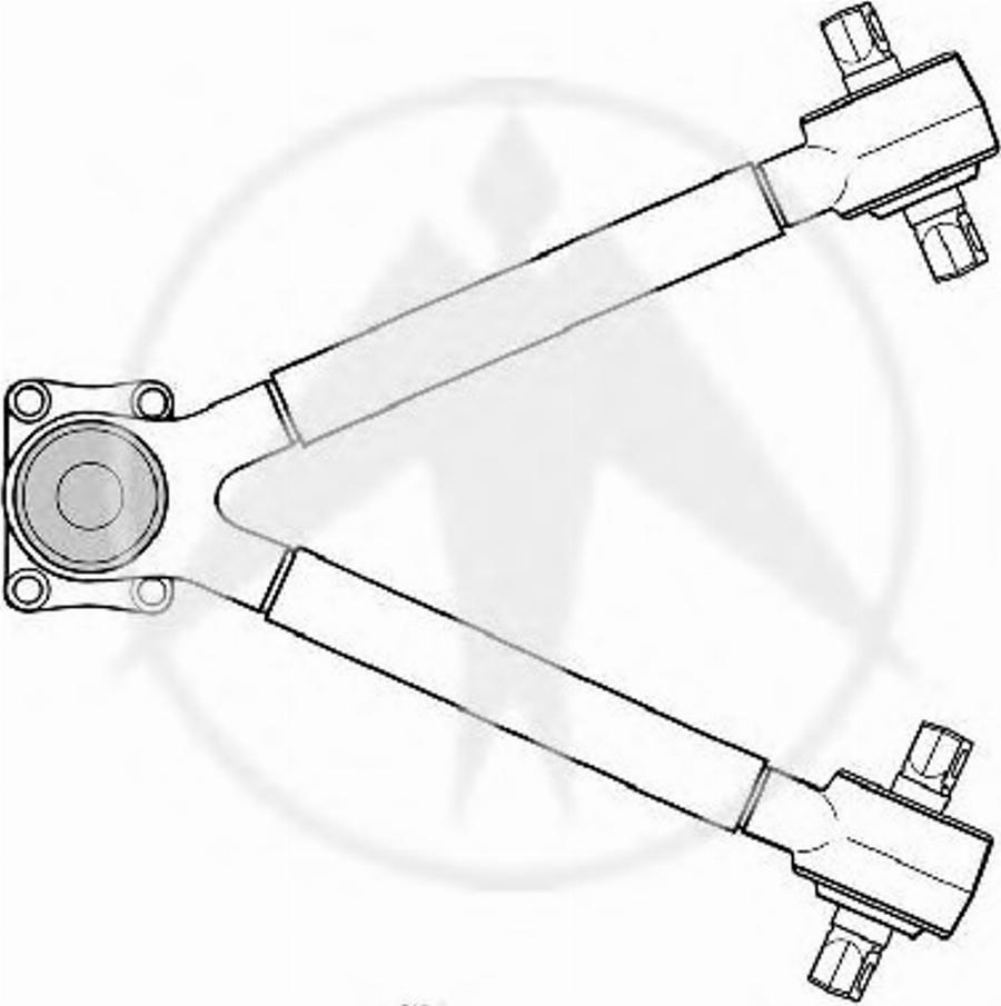 Sidem 68148 - Neatkarīgās balstiekārtas svira, Riteņa piekare www.autospares.lv