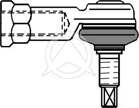 Sidem 14930 - Ball Head, gearshift linkage www.autospares.lv