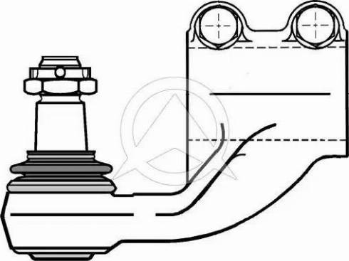 Sidem 14932 - Stūres šķērsstiepņa uzgalis www.autospares.lv