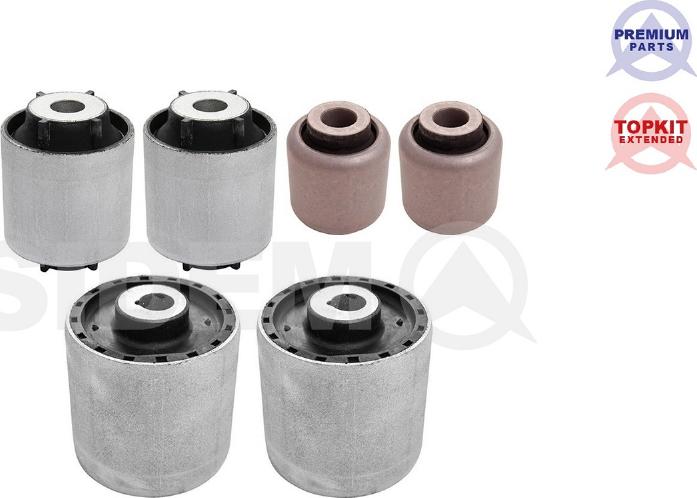 Sidem 8216005 KIT - Bush of Control / Trailing Arm www.autospares.lv