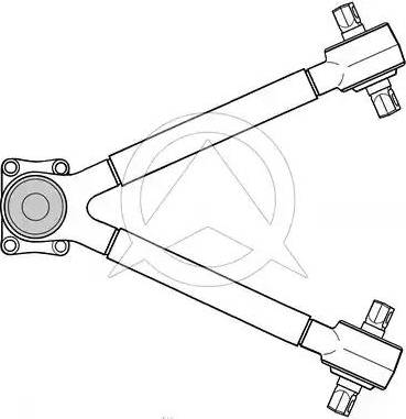 Sidem 20040 - Neatkarīgās balstiekārtas svira, Riteņa piekare www.autospares.lv