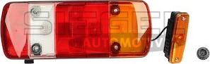 Siegel Automotive SA5A0252 - Aizmugurējais lukturis www.autospares.lv