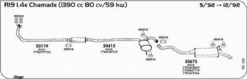 Sigam 050016 - Kronšteins, Izplūdes gāzu sistēma autospares.lv