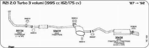 Sigam 050027 - Соединительные элементы, система выпуска www.autospares.lv