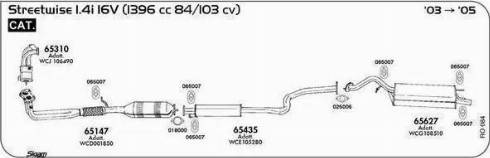 Sigam 065007 - Kronšteins, Izplūdes gāzu sistēma www.autospares.lv