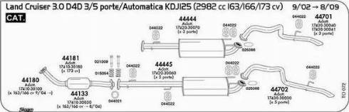 Sigam 025066 - Blīvgredzens, Izplūdes caurule www.autospares.lv