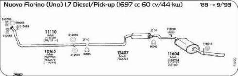 Sigam 012053 - Atspere, Trokšņu slāpētājs www.autospares.lv