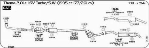 Sigam 018031 - Blīve, Izplūdes caurule www.autospares.lv