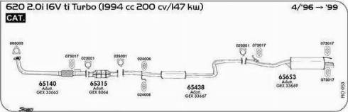 Sigam 024006 - Kronšteins, Izplūdes gāzu sistēma www.autospares.lv