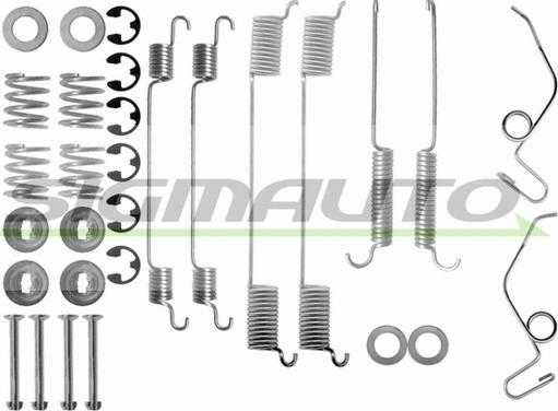 SIGMAUTO SK0642 - Piederumu komplekts, Bremžu loki www.autospares.lv