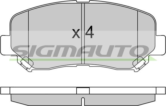 Pilenga FD-P 3310 - Тормозные колодки, дисковые, комплект www.autospares.lv