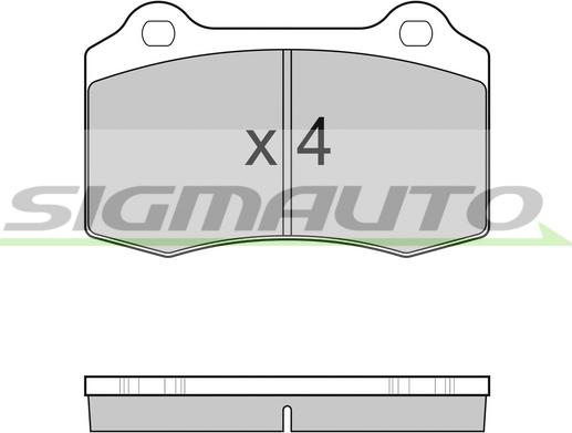 Allied Nippon ADB01229 - Тормозные колодки, дисковые, комплект www.autospares.lv