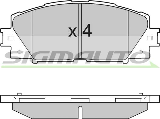 MK Kashiyama BP-9118 - Bremžu uzliku kompl., Disku bremzes autospares.lv