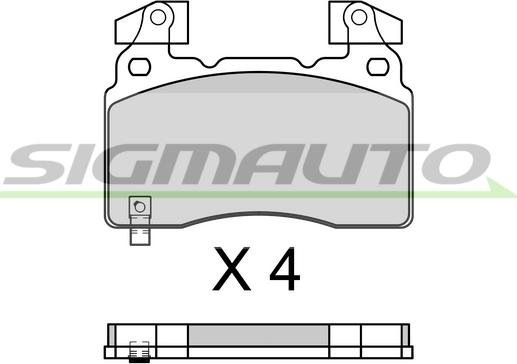 Wagner MX1474 - Bremžu uzliku kompl., Disku bremzes www.autospares.lv