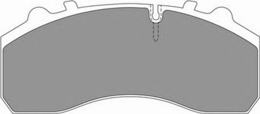 Simer 950 - Brake Pad Set, disc brake www.autospares.lv