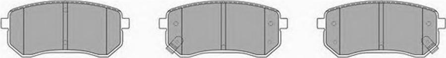 Simer 929 - Brake Pad Set, disc brake www.autospares.lv