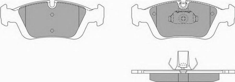 Simer 4942 - Тормозные колодки, дисковые, комплект www.autospares.lv