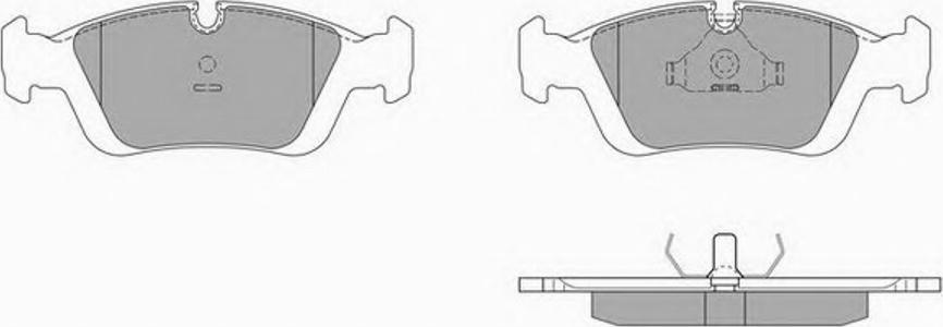 Simer 494 - Тормозные колодки, дисковые, комплект www.autospares.lv