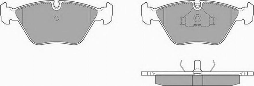 Simer 416 - Тормозные колодки, дисковые, комплект www.autospares.lv