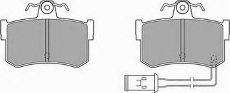 Simer 433 - Brake Pad Set, disc brake www.autospares.lv