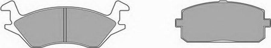 Simer 473 - Brake Pad Set, disc brake www.autospares.lv