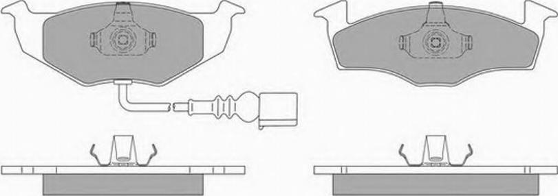 Simer 656.3 - Brake Pad Set, disc brake www.autospares.lv