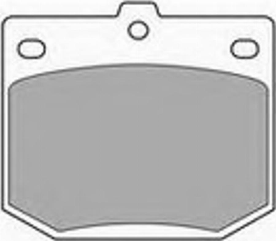 Simer 155 - Brake Pad Set, disc brake www.autospares.lv