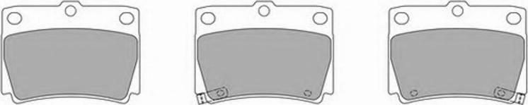 Simer 1043 - Bremžu uzliku kompl., Disku bremzes www.autospares.lv