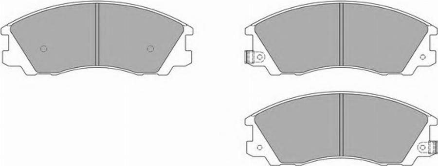 Simer 1060 - Bremžu uzliku kompl., Disku bremzes www.autospares.lv