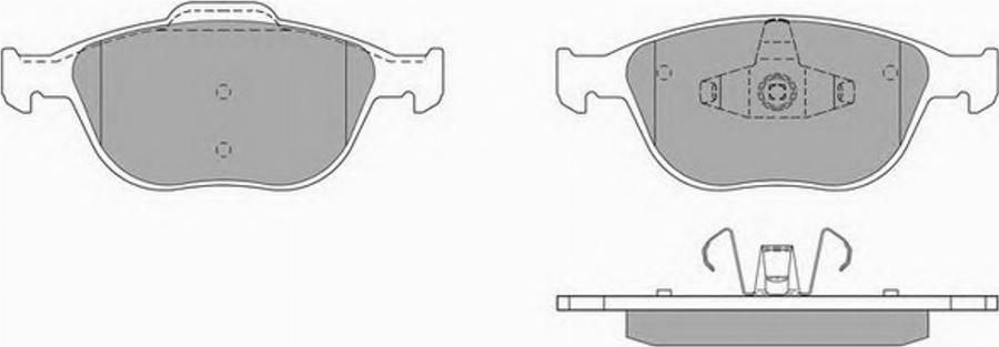 Simer 870 - Комплект тормозных колодок, стояночный тормоз www.autospares.lv