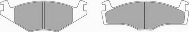 Simer 307 - Brake Pad Set, disc brake www.autospares.lv