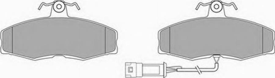 Simer 239 - Brake Pad Set, disc brake www.autospares.lv