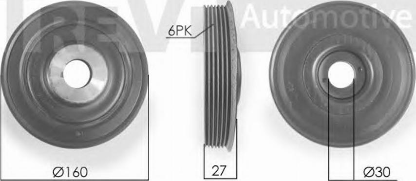 S&K SK469901 - Шкив коленчатого вала www.autospares.lv