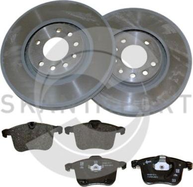 SKANIMPORT 624-500 - Дисковый тормозной механизм, комплект www.autospares.lv