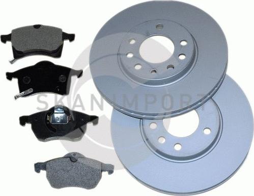 SKANIMPORT 624-7678 - Дисковый тормозной механизм, комплект www.autospares.lv