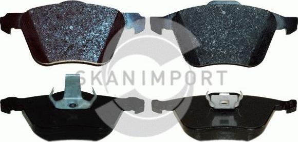 SKANIMPORT BB 4285 - Bremžu uzliku kompl., Disku bremzes autospares.lv