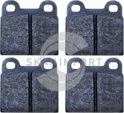 SKANIMPORT BB 3230 - Тормозные колодки, дисковые, комплект www.autospares.lv