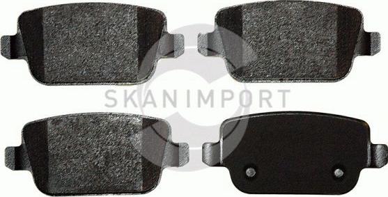 SKANIMPORT BH 4553 - Bremžu uzliku kompl., Disku bremzes autospares.lv