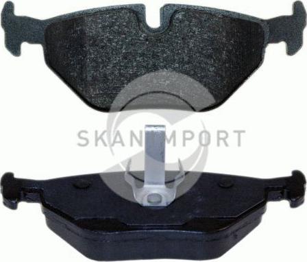 SKANIMPORT BH 8110SK - Brake Pad Set, disc brake www.autospares.lv