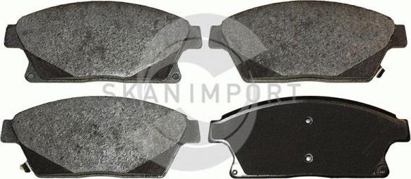 SKANIMPORT BVO 1234 - Bremžu uzliku kompl., Disku bremzes www.autospares.lv