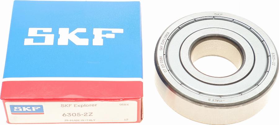 SKF 6305-2Z - Centrējošais gultnis, Sajūgs www.autospares.lv