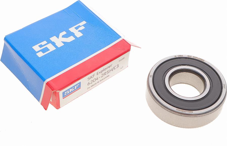 SKF 6204-2RSH/C3 - --- www.autospares.lv