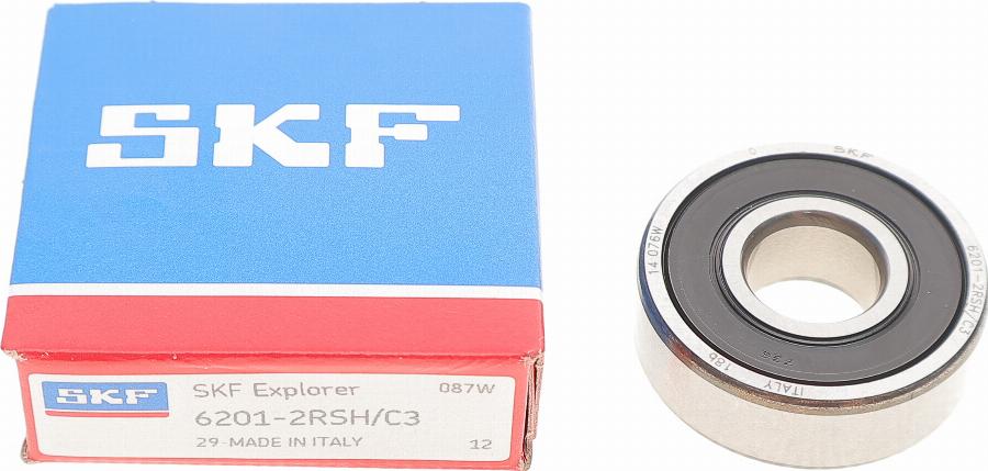 SKF 6201 2RSH/C3 - Bearing www.autospares.lv