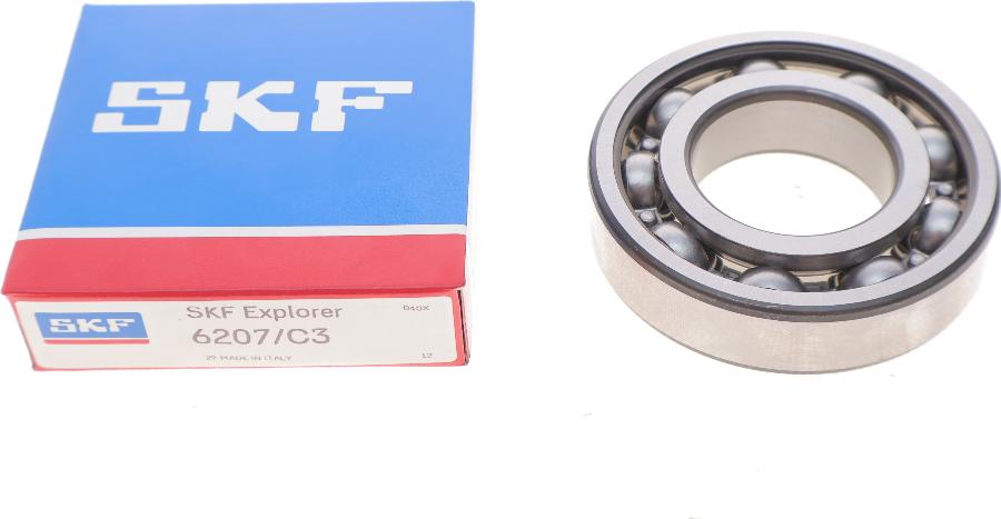 SKF 6207/C3 - Riteņa rumbas gultņa komplekts www.autospares.lv