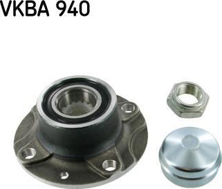 SKF VKBA 940 - Riteņa rumbas gultņa komplekts www.autospares.lv