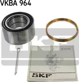 SKF VKBA 964 - Riteņa rumbas gultņa komplekts www.autospares.lv